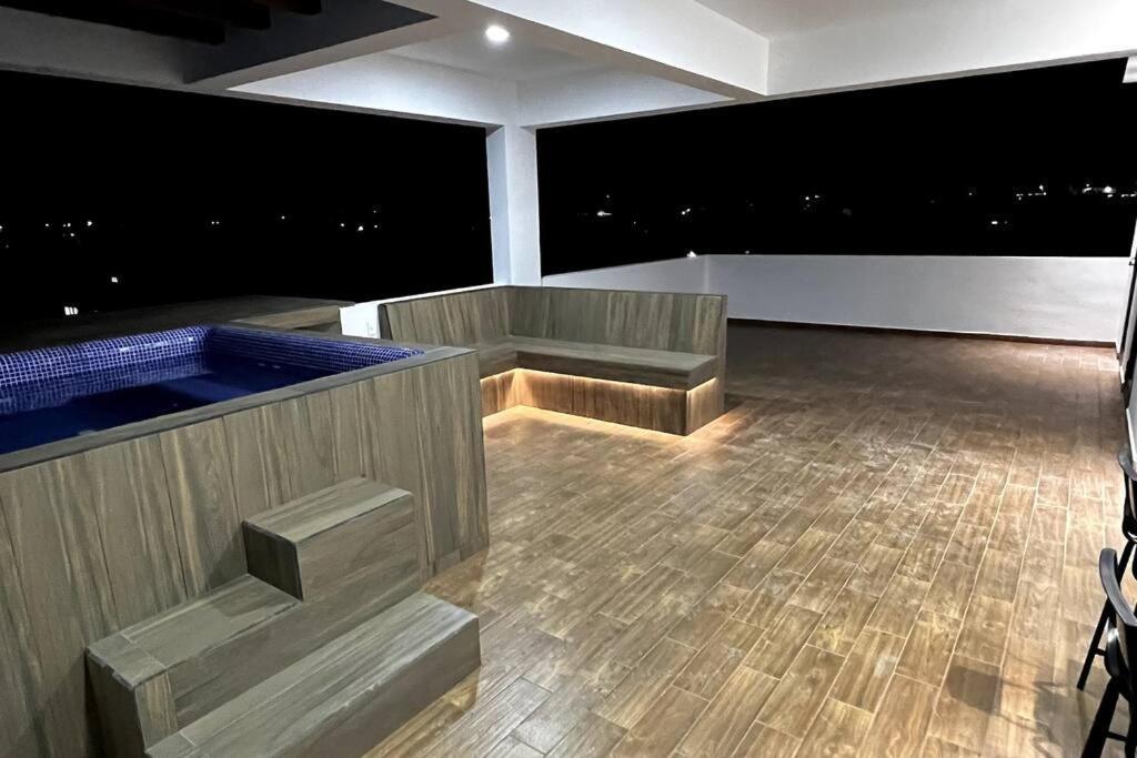 Casa Lua Tequesquitengo. Alberca, Jacuzzi Y Roof Exterior foto