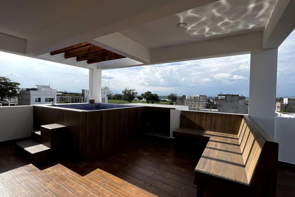 Casa Lua Tequesquitengo. Alberca, Jacuzzi Y Roof Exterior foto