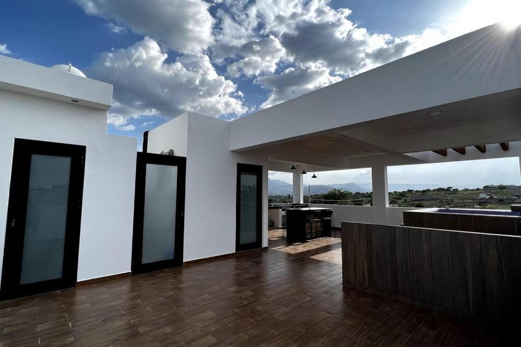 Casa Lua Tequesquitengo. Alberca, Jacuzzi Y Roof Exterior foto