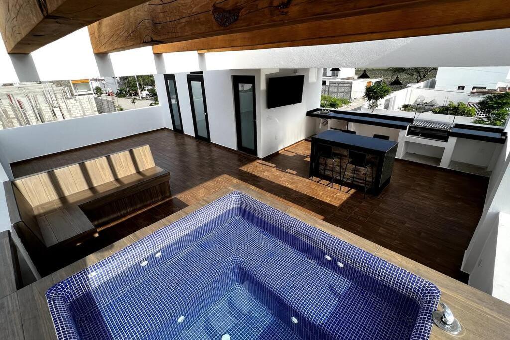 Casa Lua Tequesquitengo. Alberca, Jacuzzi Y Roof Exterior foto